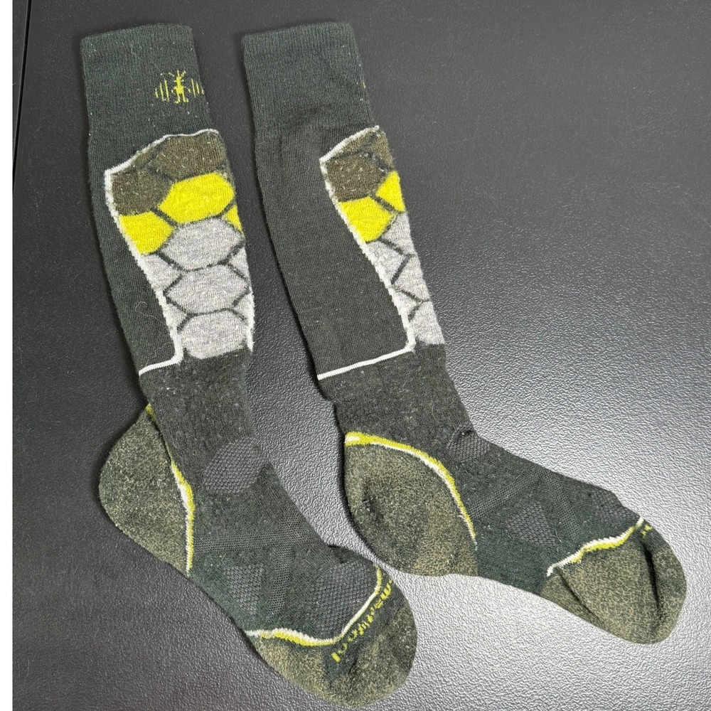 Smartwool Unisex Ski Full Cushion Over The Calf Merino Wool Socks Large SW001908